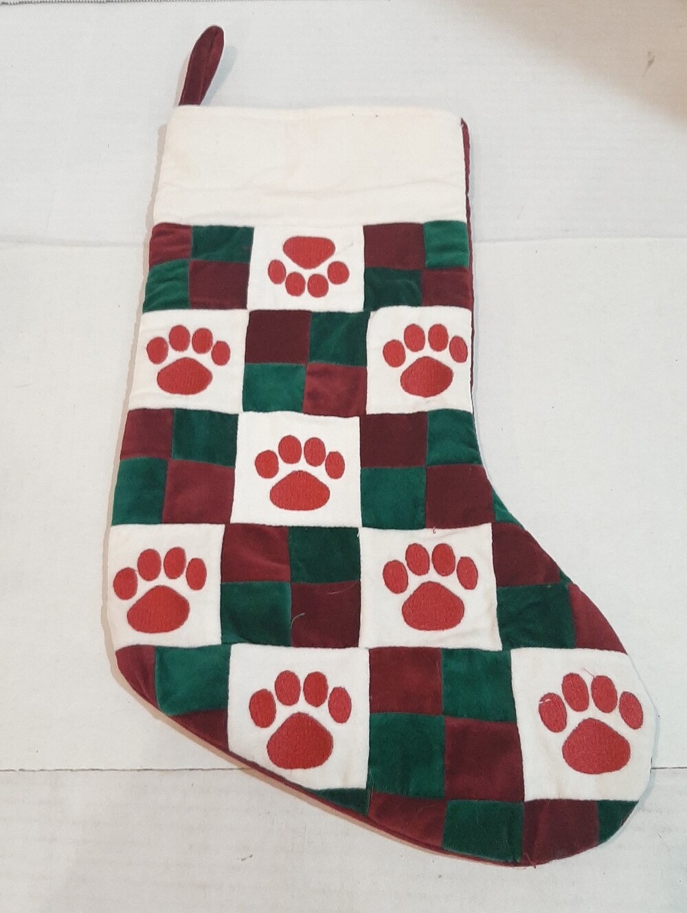 Plush Puppies Pet Holiday Dog Christmas Stocking